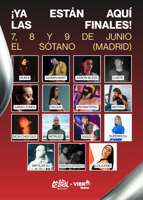 Mad Cool DJ Talent by Vibra Mahou – Finalistas 3 MadCoolDJs1