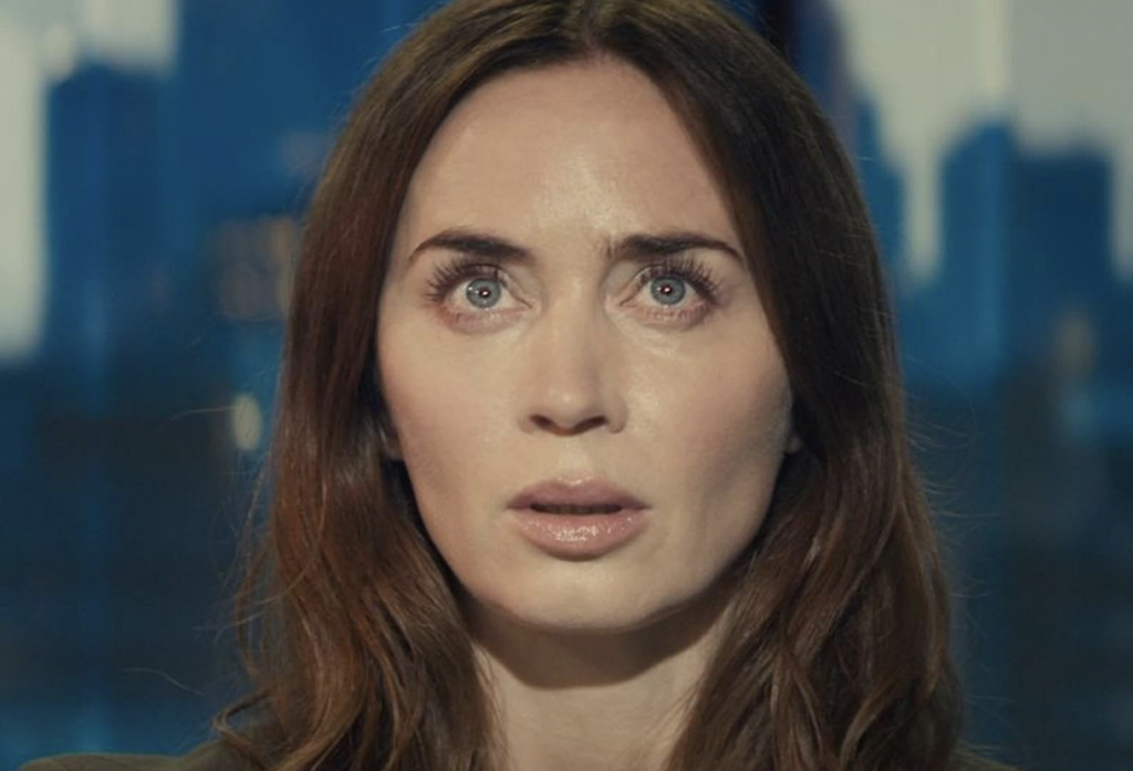 Emily Blunt en El día de la revelación, la nueva película de Steven Spielberg
